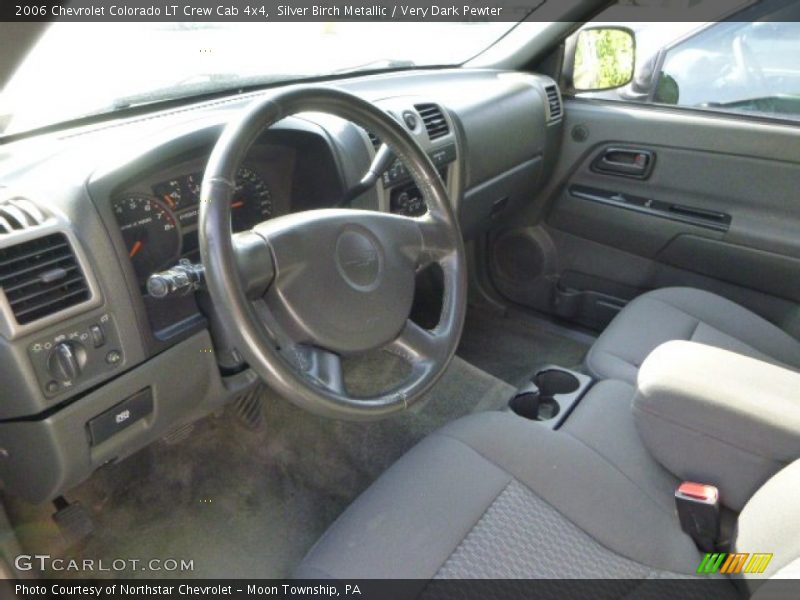 Silver Birch Metallic / Very Dark Pewter 2006 Chevrolet Colorado LT Crew Cab 4x4