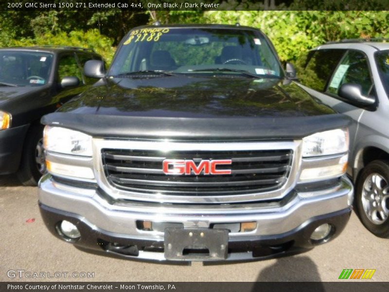 Onyx Black / Dark Pewter 2005 GMC Sierra 1500 Z71 Extended Cab 4x4