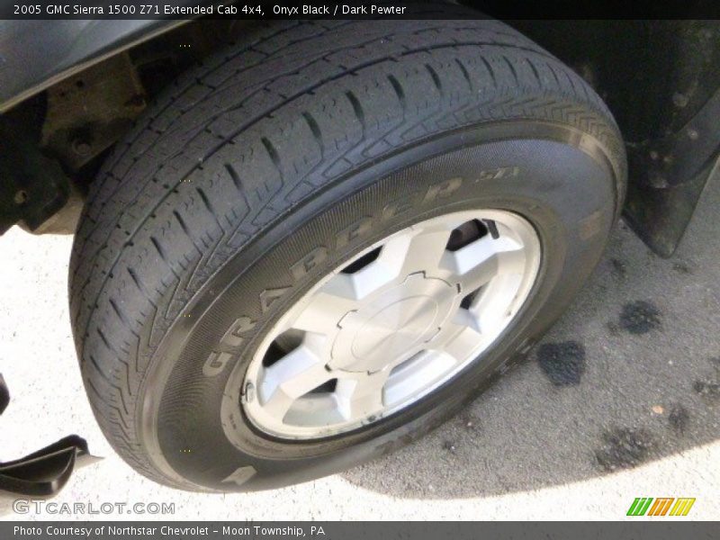 Onyx Black / Dark Pewter 2005 GMC Sierra 1500 Z71 Extended Cab 4x4