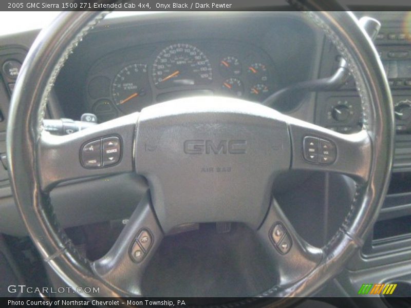Onyx Black / Dark Pewter 2005 GMC Sierra 1500 Z71 Extended Cab 4x4