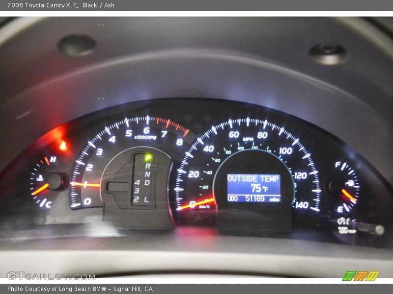 Black / Ash 2008 Toyota Camry XLE