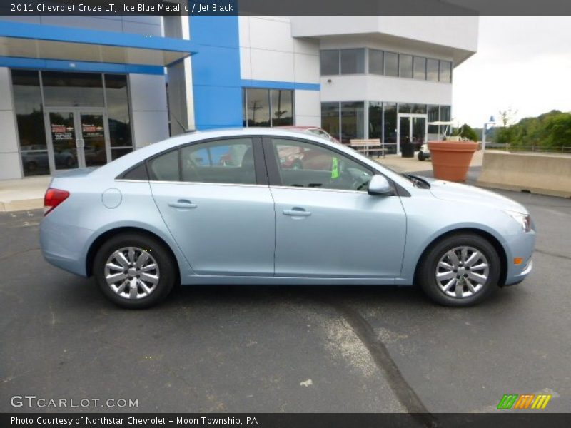Ice Blue Metallic / Jet Black 2011 Chevrolet Cruze LT