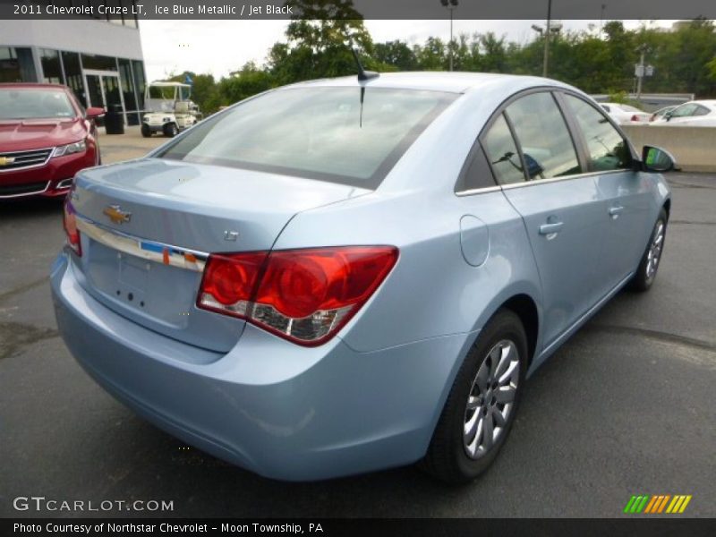 Ice Blue Metallic / Jet Black 2011 Chevrolet Cruze LT