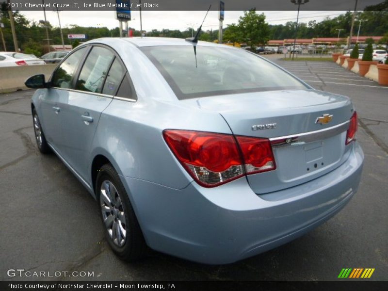 Ice Blue Metallic / Jet Black 2011 Chevrolet Cruze LT
