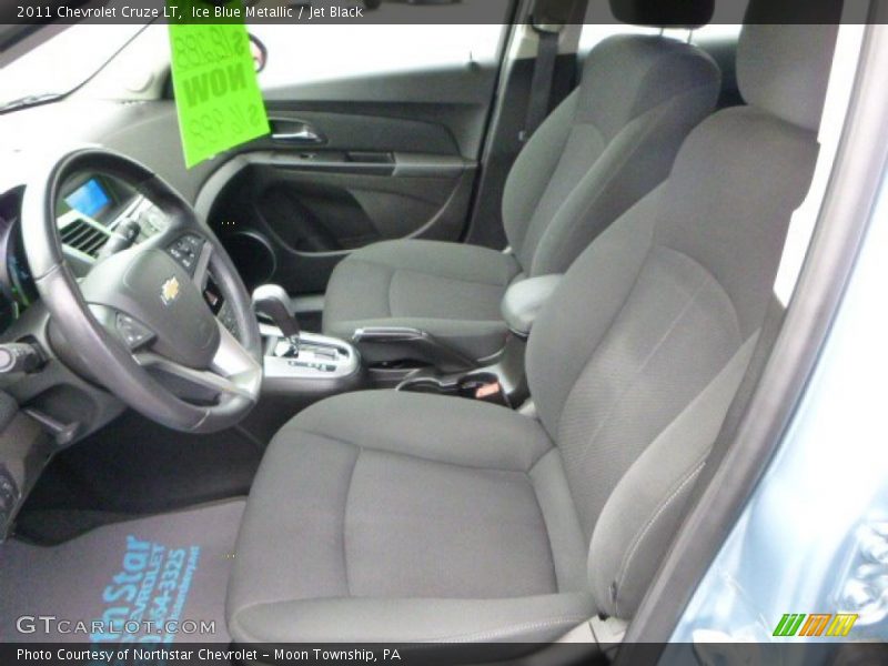 Ice Blue Metallic / Jet Black 2011 Chevrolet Cruze LT