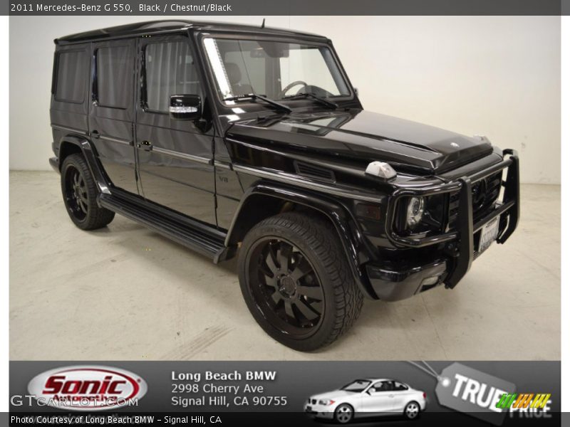 Black / Chestnut/Black 2011 Mercedes-Benz G 550