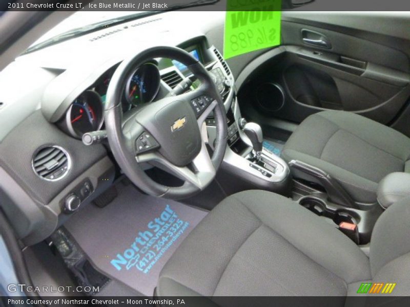 Ice Blue Metallic / Jet Black 2011 Chevrolet Cruze LT