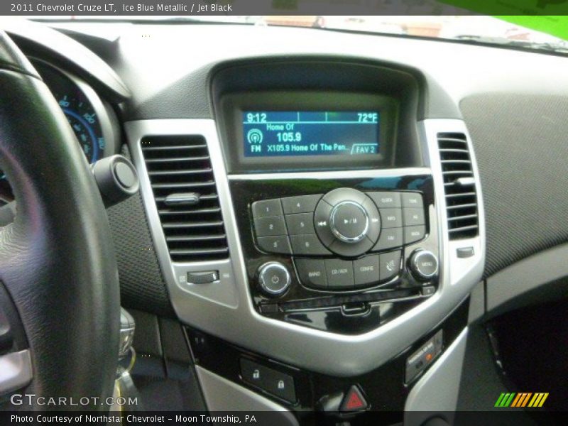 Ice Blue Metallic / Jet Black 2011 Chevrolet Cruze LT