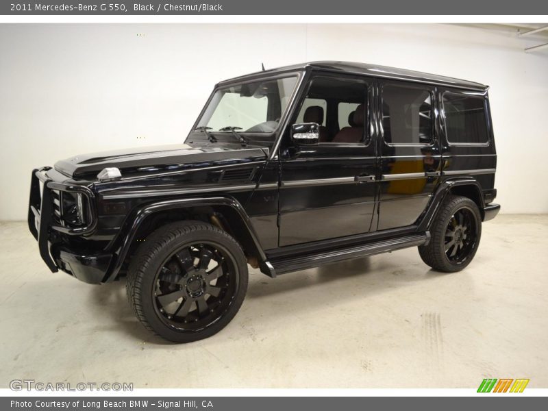 Black / Chestnut/Black 2011 Mercedes-Benz G 550