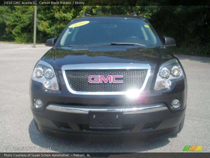 Carbon Black Metallic / Ebony 2010 GMC Acadia SL