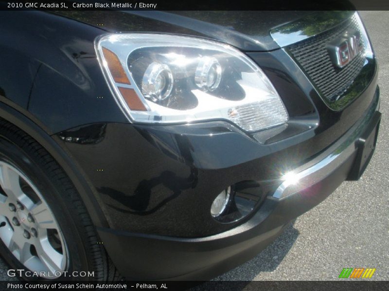 Carbon Black Metallic / Ebony 2010 GMC Acadia SL