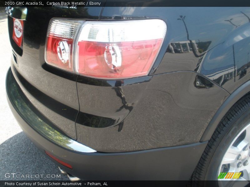 Carbon Black Metallic / Ebony 2010 GMC Acadia SL