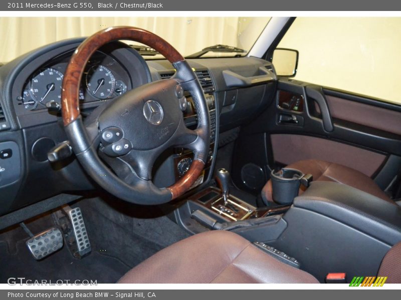 Black / Chestnut/Black 2011 Mercedes-Benz G 550