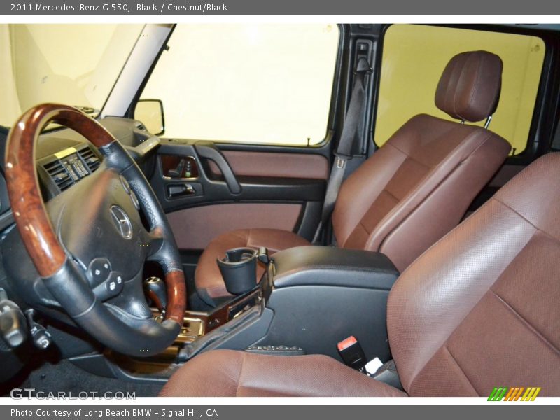 Black / Chestnut/Black 2011 Mercedes-Benz G 550