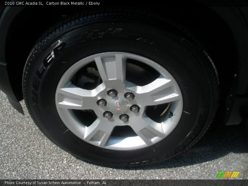 Carbon Black Metallic / Ebony 2010 GMC Acadia SL