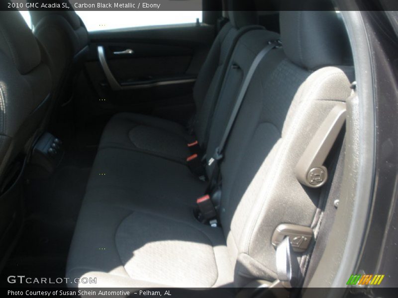 Carbon Black Metallic / Ebony 2010 GMC Acadia SL