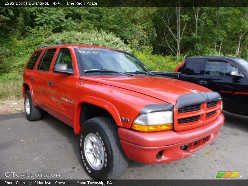 Flame Red / Agate 1999 Dodge Durango SLT 4x4