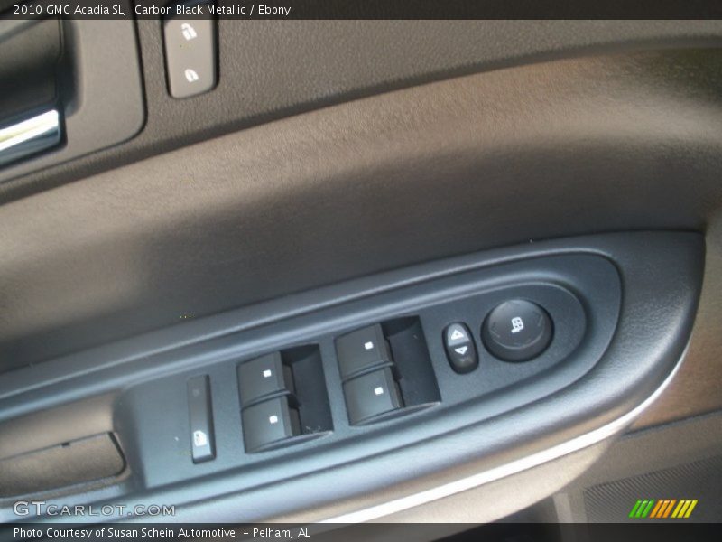 Carbon Black Metallic / Ebony 2010 GMC Acadia SL