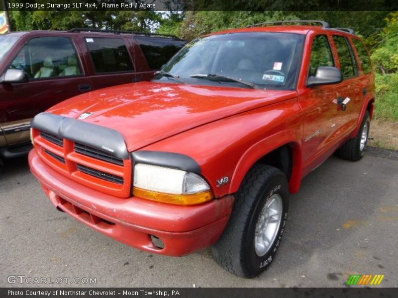 Flame Red / Agate 1999 Dodge Durango SLT 4x4