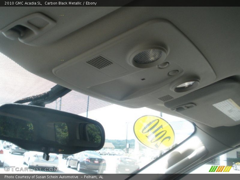 Carbon Black Metallic / Ebony 2010 GMC Acadia SL