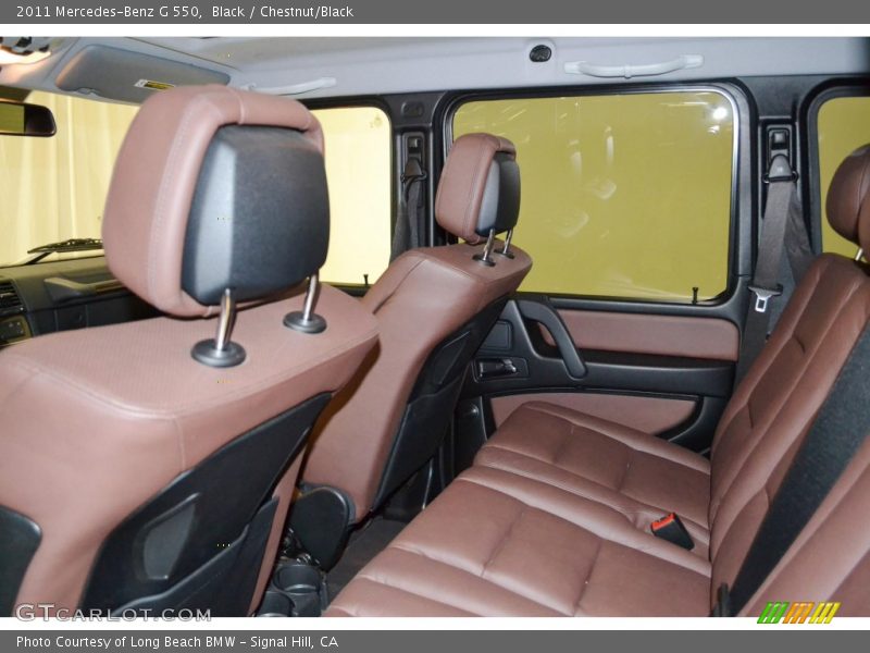 Black / Chestnut/Black 2011 Mercedes-Benz G 550