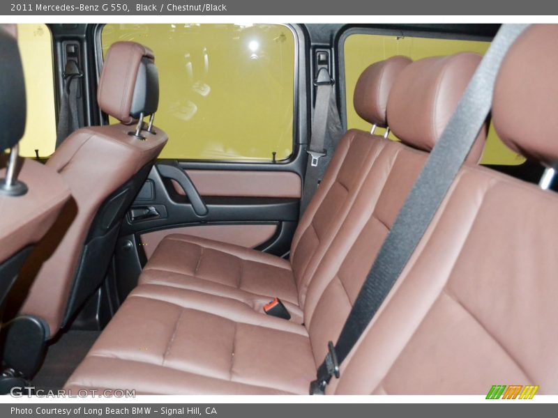 Black / Chestnut/Black 2011 Mercedes-Benz G 550