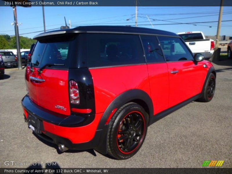 Chili Red / Carbon Black 2011 Mini Cooper S Clubman