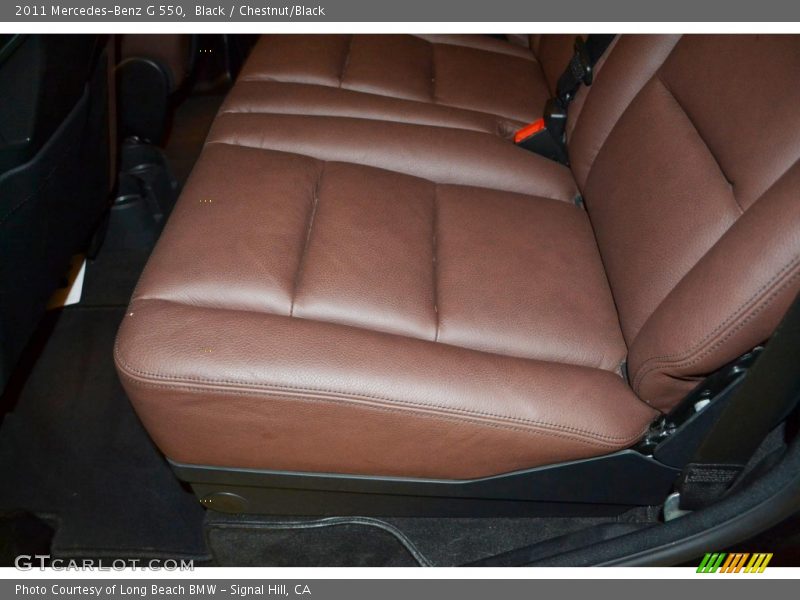Black / Chestnut/Black 2011 Mercedes-Benz G 550