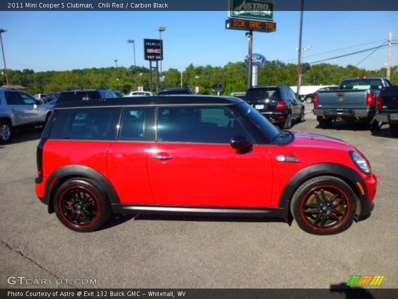 Chili Red / Carbon Black 2011 Mini Cooper S Clubman