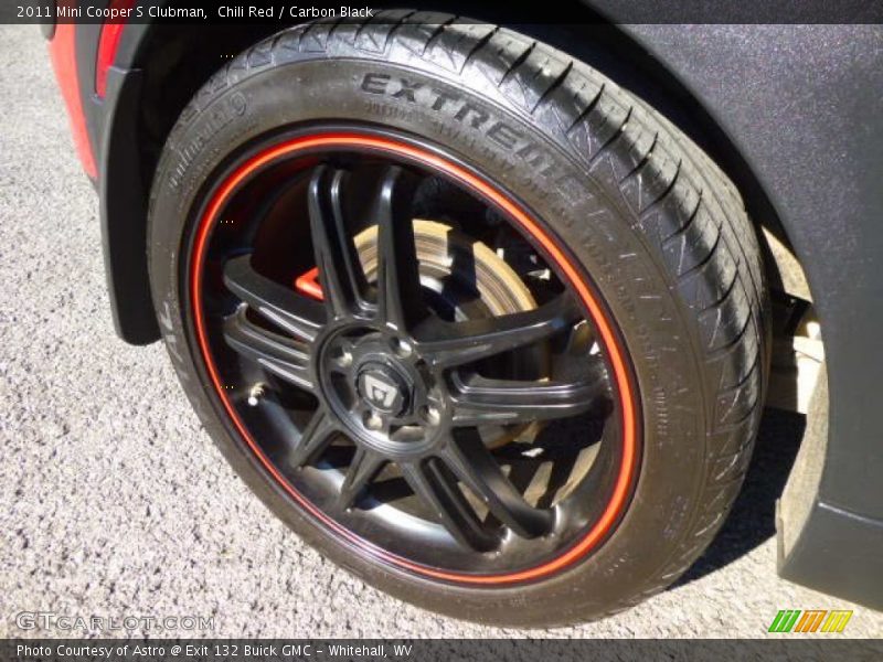 Chili Red / Carbon Black 2011 Mini Cooper S Clubman