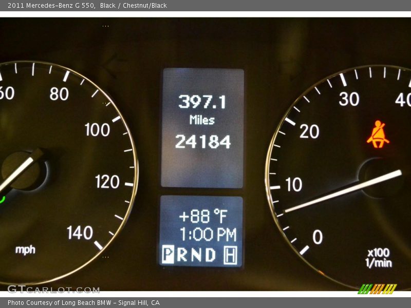 Black / Chestnut/Black 2011 Mercedes-Benz G 550