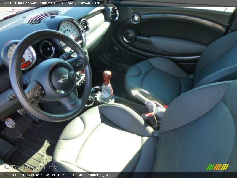 Chili Red / Carbon Black 2011 Mini Cooper S Clubman