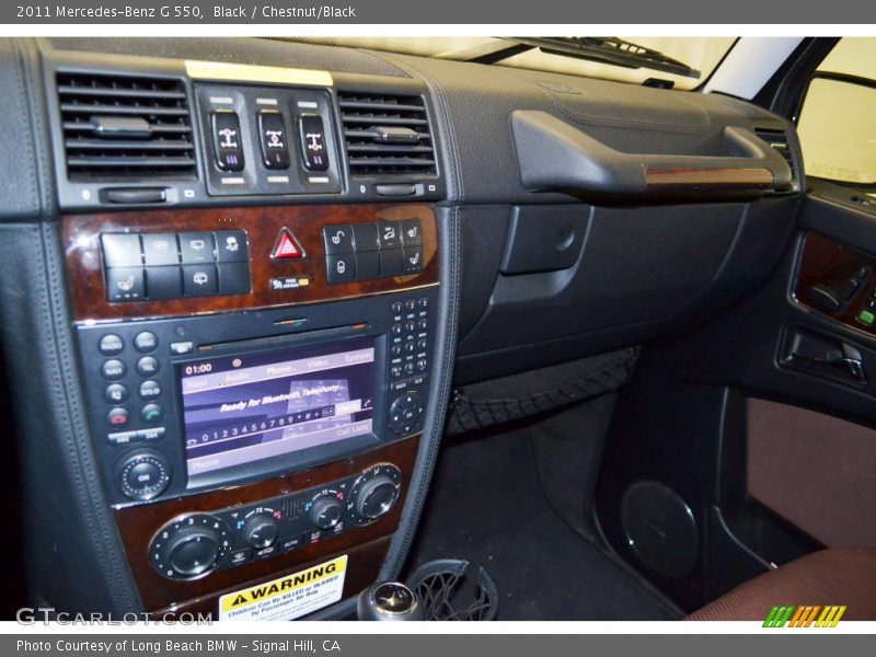 Black / Chestnut/Black 2011 Mercedes-Benz G 550