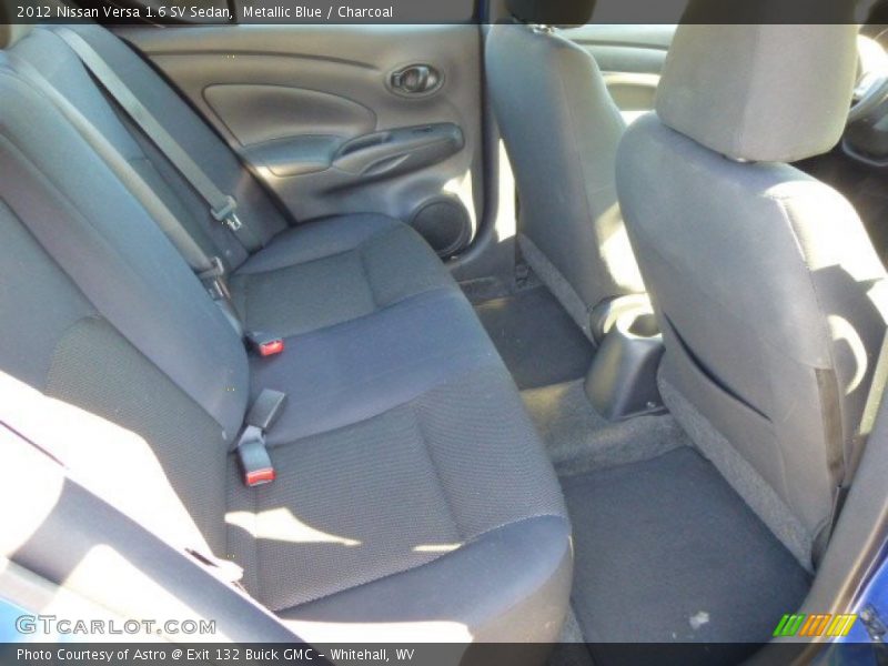 Metallic Blue / Charcoal 2012 Nissan Versa 1.6 SV Sedan