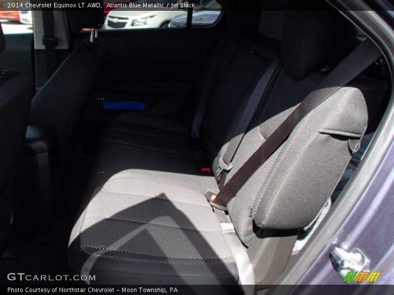 Atlantis Blue Metallic / Jet Black 2014 Chevrolet Equinox LT AWD