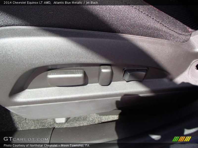 Atlantis Blue Metallic / Jet Black 2014 Chevrolet Equinox LT AWD
