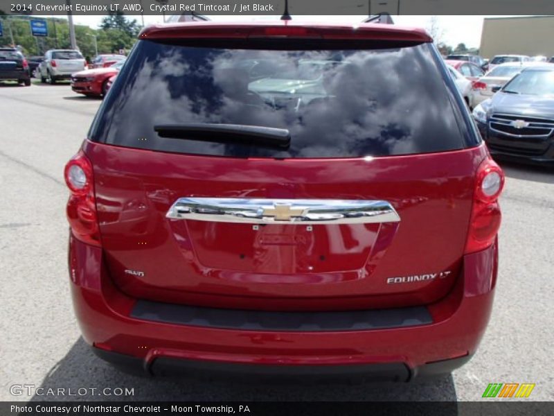 Crystal Red Tintcoat / Jet Black 2014 Chevrolet Equinox LT AWD