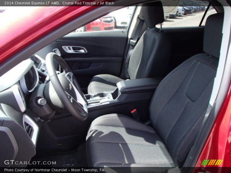 Front Seat of 2014 Equinox LT AWD