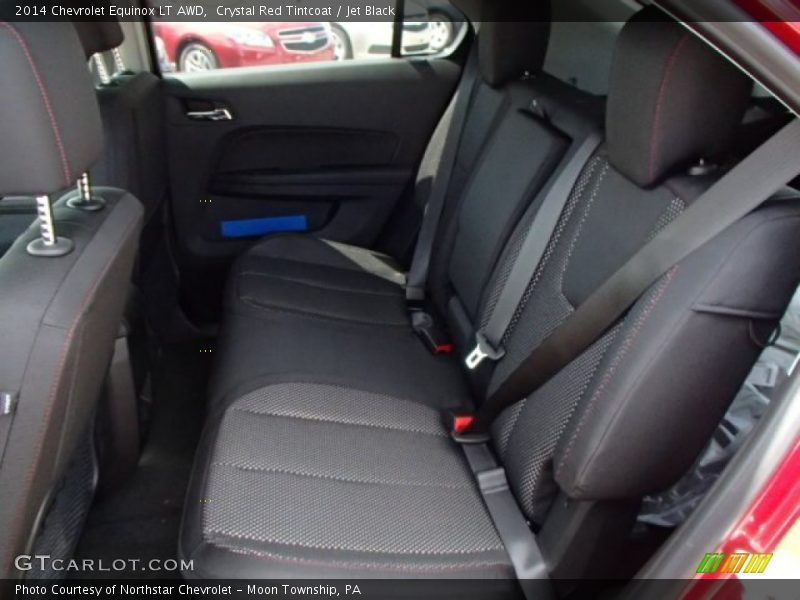 Rear Seat of 2014 Equinox LT AWD