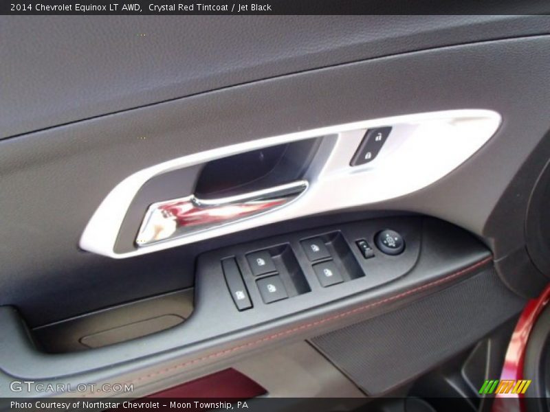 Crystal Red Tintcoat / Jet Black 2014 Chevrolet Equinox LT AWD