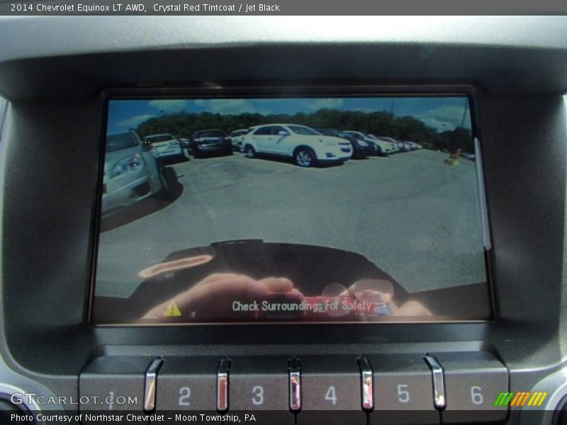 Crystal Red Tintcoat / Jet Black 2014 Chevrolet Equinox LT AWD
