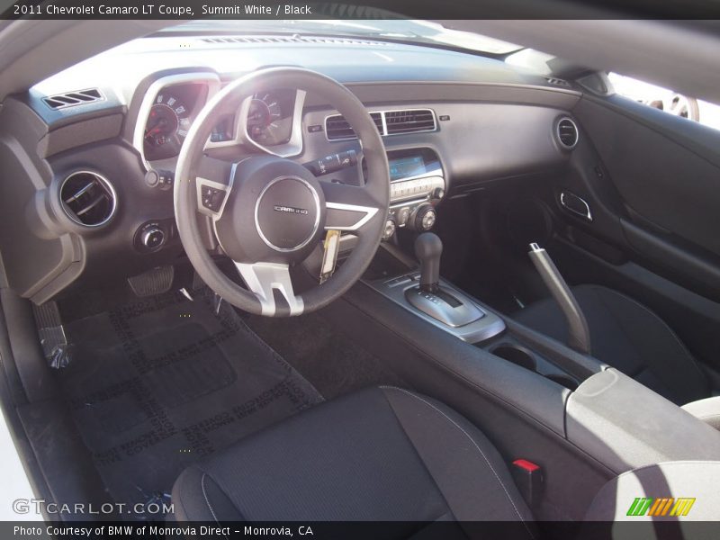 Summit White / Black 2011 Chevrolet Camaro LT Coupe