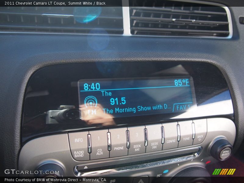 Summit White / Black 2011 Chevrolet Camaro LT Coupe