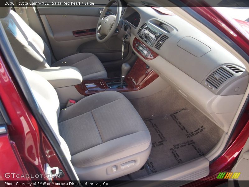 Salsa Red Pearl / Beige 2006 Toyota Camry XLE
