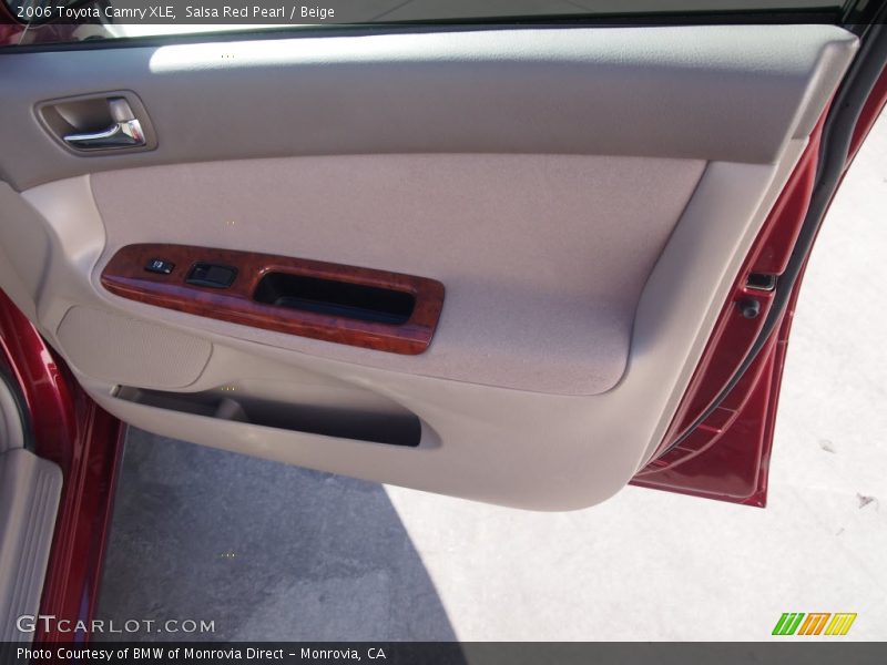 Salsa Red Pearl / Beige 2006 Toyota Camry XLE