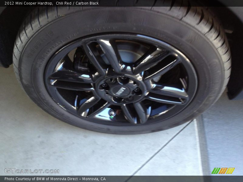 Chili Red / Carbon Black 2012 Mini Cooper Hardtop