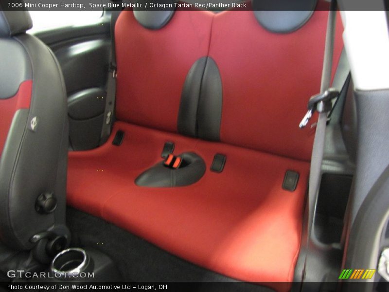 Space Blue Metallic / Octagon Tartan Red/Panther Black 2006 Mini Cooper Hardtop