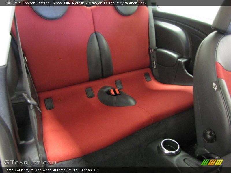 Space Blue Metallic / Octagon Tartan Red/Panther Black 2006 Mini Cooper Hardtop