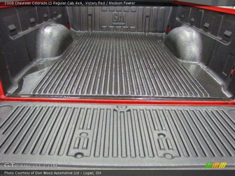 Victory Red / Medium Pewter 2008 Chevrolet Colorado LS Regular Cab 4x4