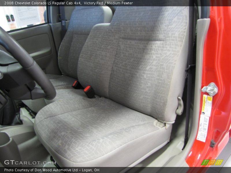 Victory Red / Medium Pewter 2008 Chevrolet Colorado LS Regular Cab 4x4